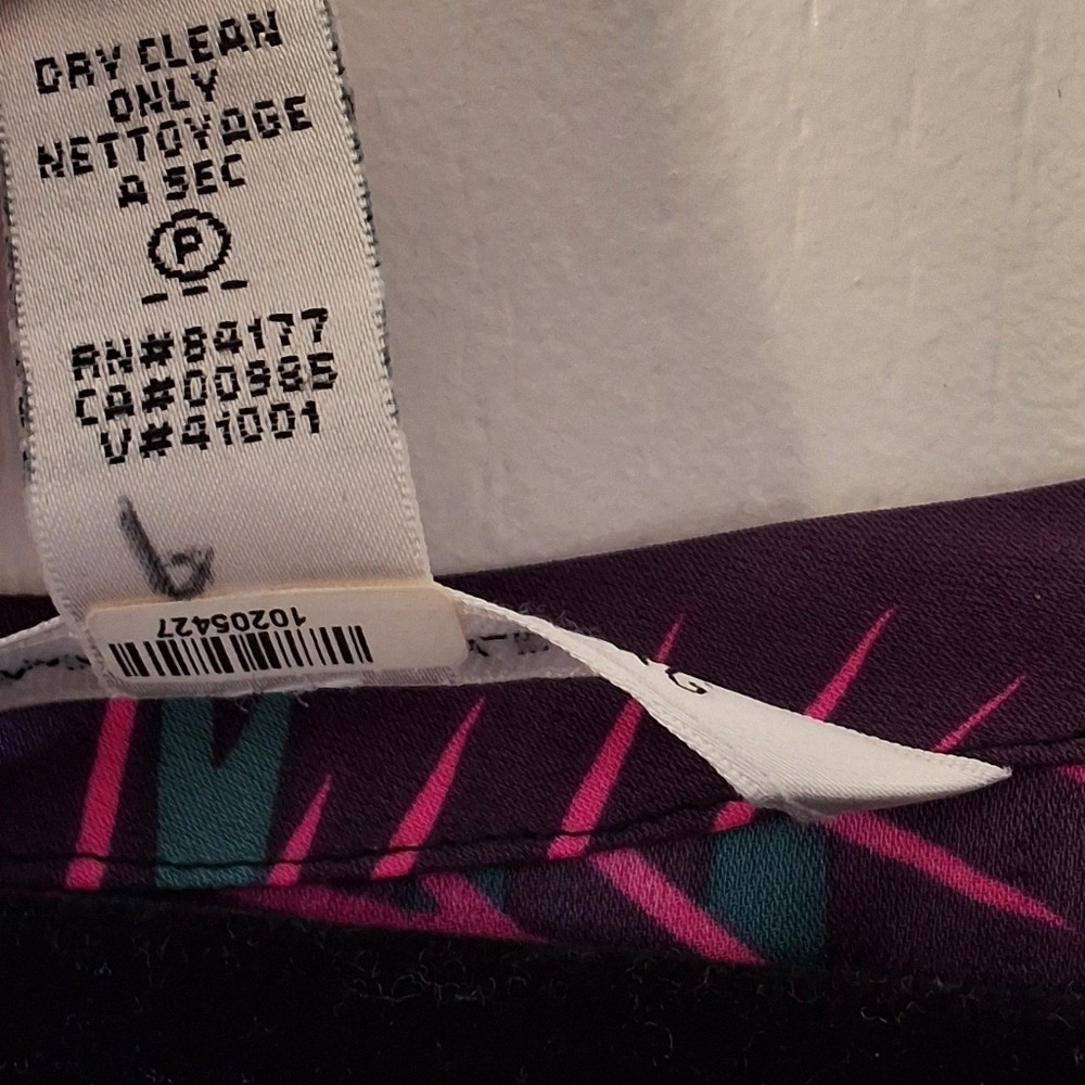 Diane‎ vonFurstenberg Size 6 Neon Vibrant Palm Leaf Elegant Cocktail 100% Silk - Picture 5 of 6